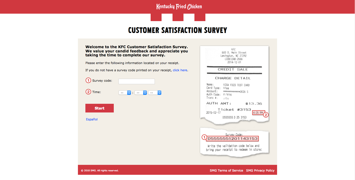 KFC Customer Survey