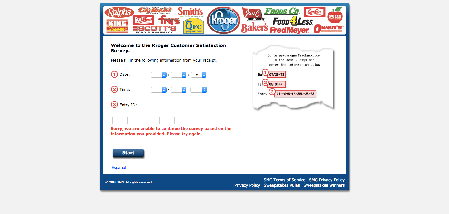 kroger customer survey