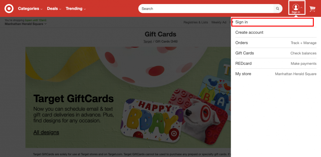 How You Can Buy A Target Gift Card Online Web Sites