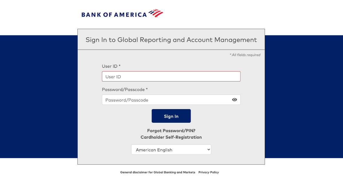 Global Reporting and Account Management